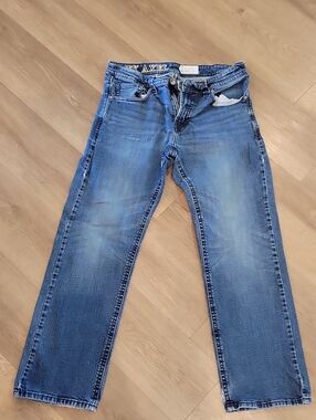 Men’s Tk Axel Slim Boot Blue Denim Jeans